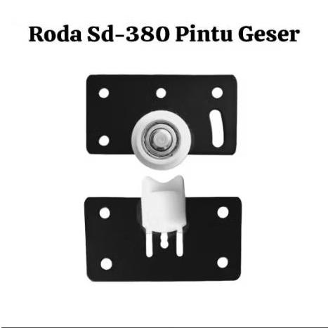 Roda SD - 380 Twin Pintu Lemari Sliding / Geser
