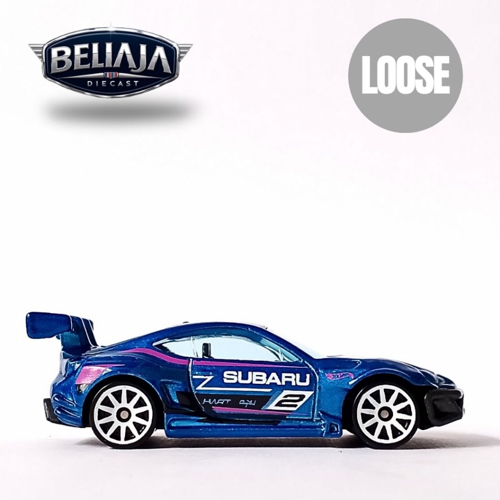 HOT WHEELS SUBARU BRZ PANDEM BLUE LOOSE