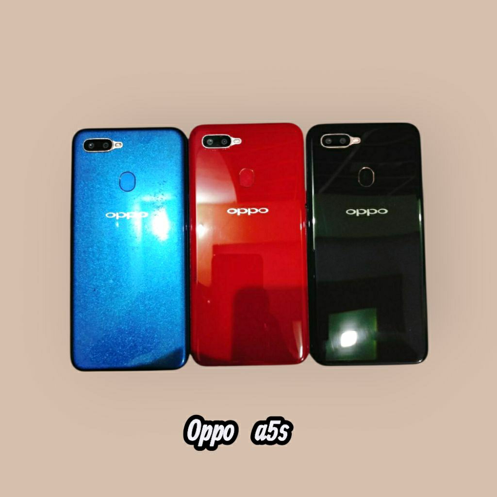 mesin oppo A5s ram 3/32 normal minus lcd