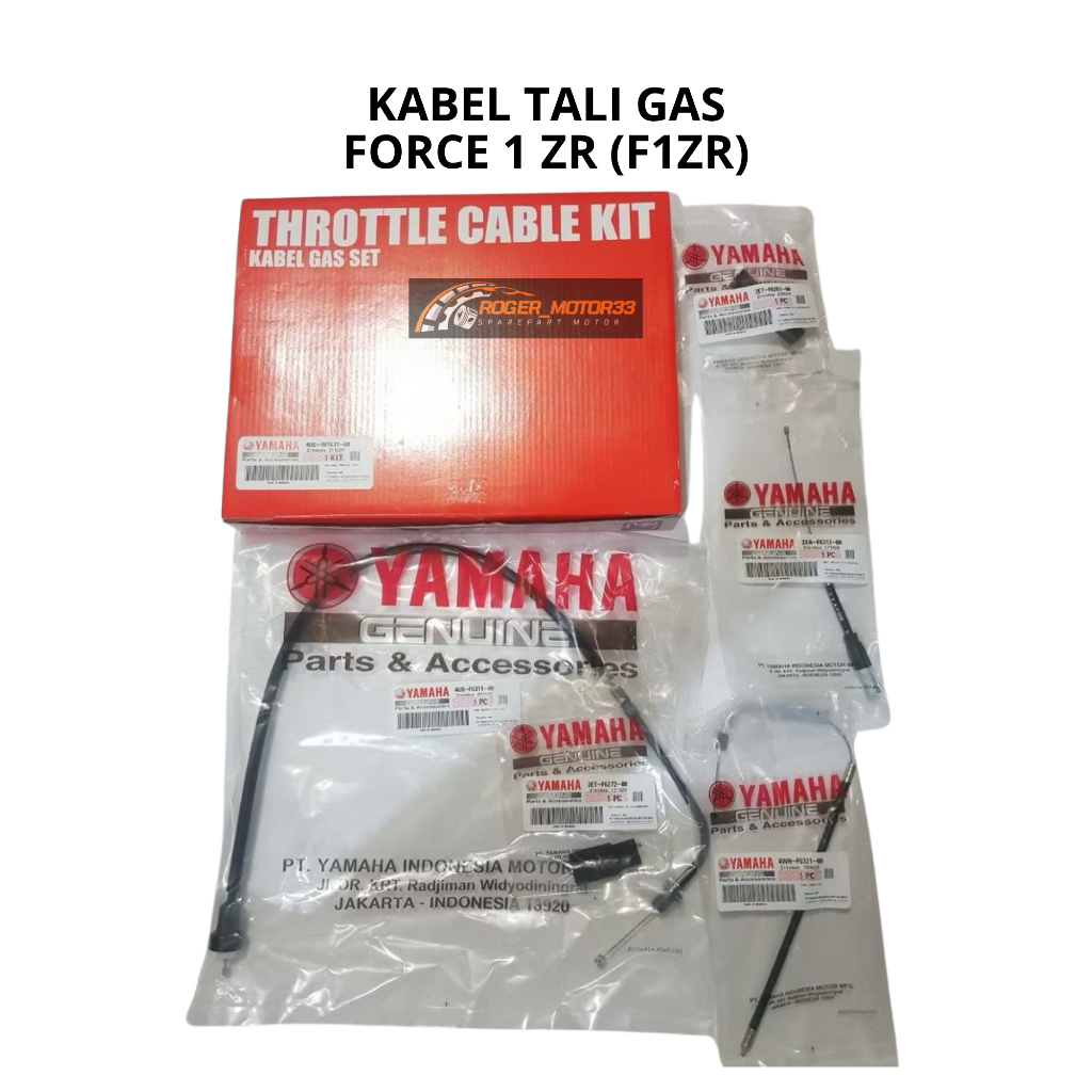 KABEL TALI GAS YAMAHA FORCE 1 ZR F1ZR F1 ZR YAMAHA ORIGINAL 4US-WF631-00