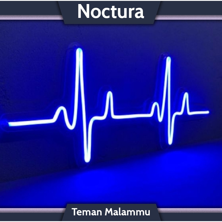 LED Neon Flex Detak Jantung Noctura