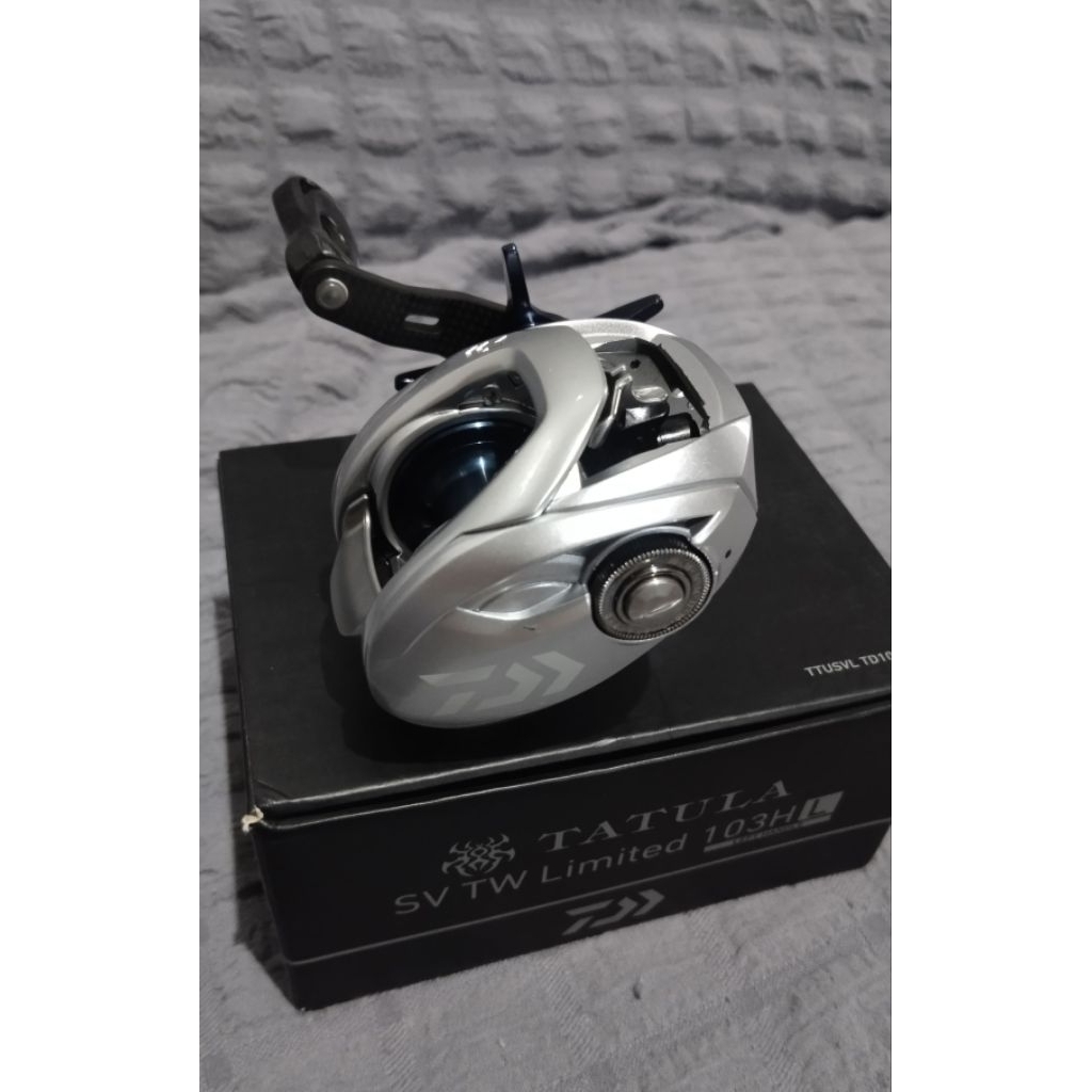 reel daiwa tatula sv tw 103hl limited