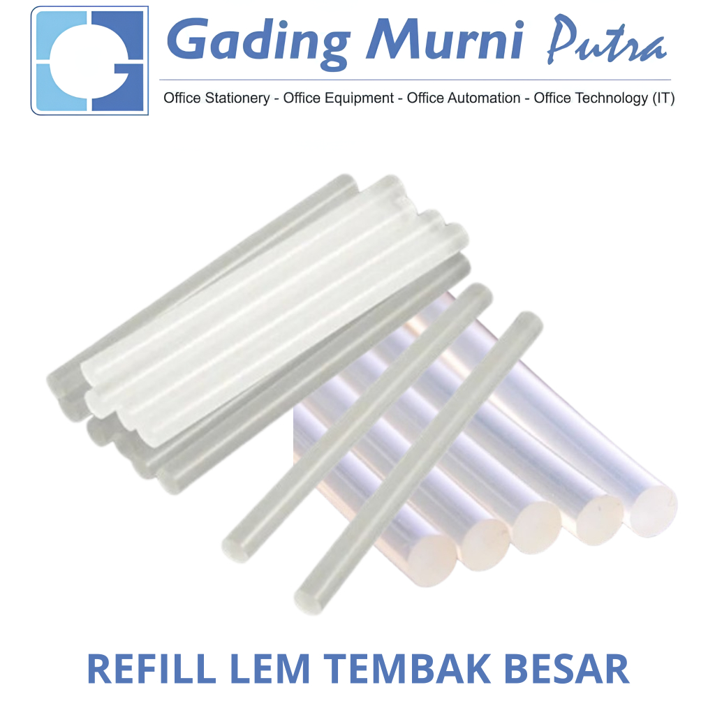 REFILL ISI LEM TEMBAK BESAR 5PCS GLUE STICK LEM BAKAR ECER DAN GROSIR