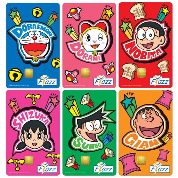 Kartu Flazz BCA GEN 2 ORI Limited Edition - Flazz Doraemon - Flazz Special Edition Doraemon - Non Sa