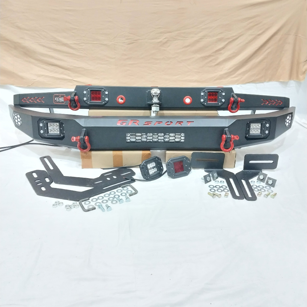 Paket Towing Dudukan Depan Dan Belakang Mobil Toyota Rush 2018 2024 GR Sport Model Custom Mini