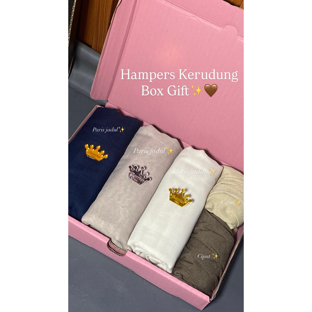 Give Box Hampers hijab paris jadul
