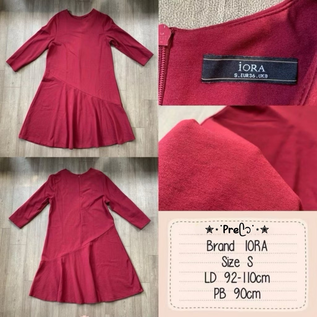 Midi Dress Wanita IORA