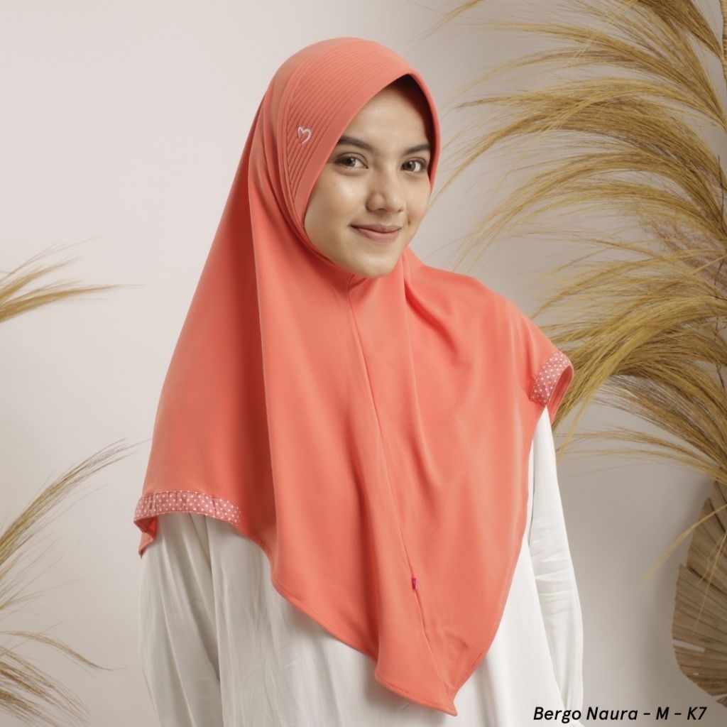 Pasmira Haura bergo instan /hijab daily instan bahan jersey exlusive
