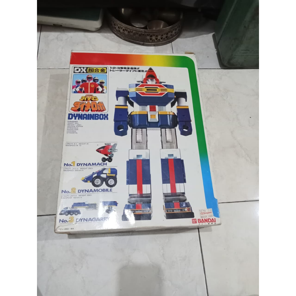 Robot Sentai BANDAI DX Chogokin Dynainbox Dynaman – Vintage Super Sentai Die-Cast
