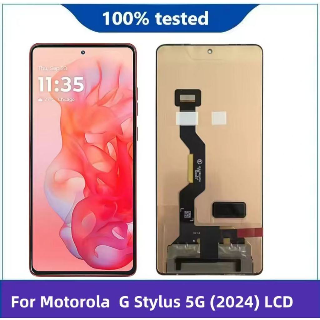 6.7" AMOLED For Motorola Moto G Stylus 5G (2024) LCD Display Touch Screen For Moto G Stylus 5G (2024