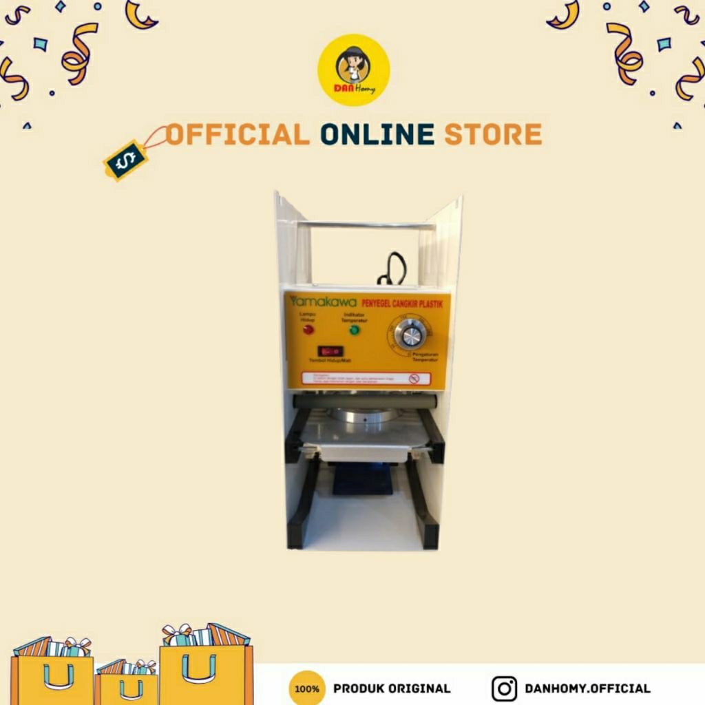 YAMAKAWA CUP SEALARR ALAT PRES GELAS MINUMAN