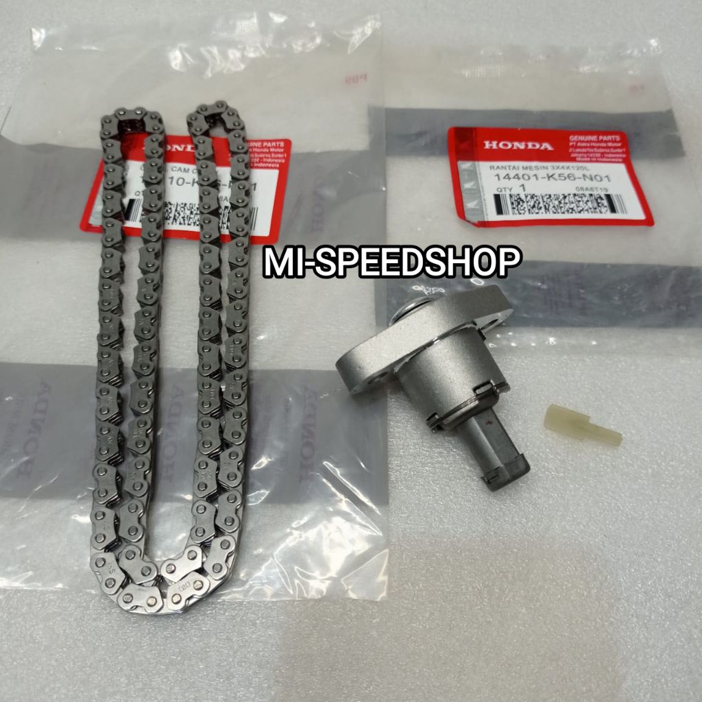 RANTAI KETENG+TONJOKAN KETENG K56 HONDA CBR150 NEW LED CB150R NEW LED