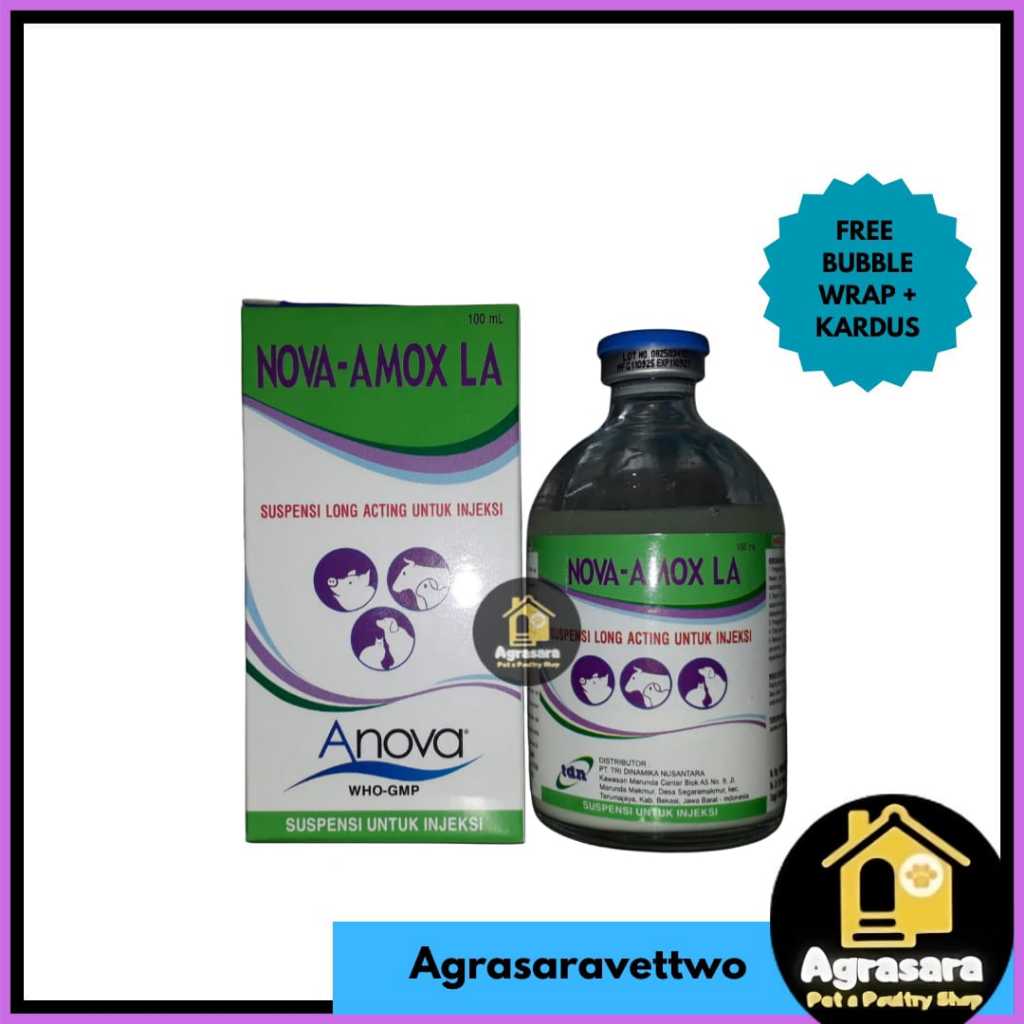 Nova amox LA 100 ml - like Betamox Like Longamox like Amoxykep