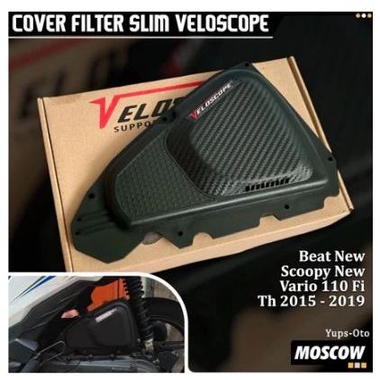 VELOSCOPE ORIGINAL COVER FILTER VARIASI FREE STIKER VELOSCOPE COVER  BOX FILTER SLIM BEAT NEW FI