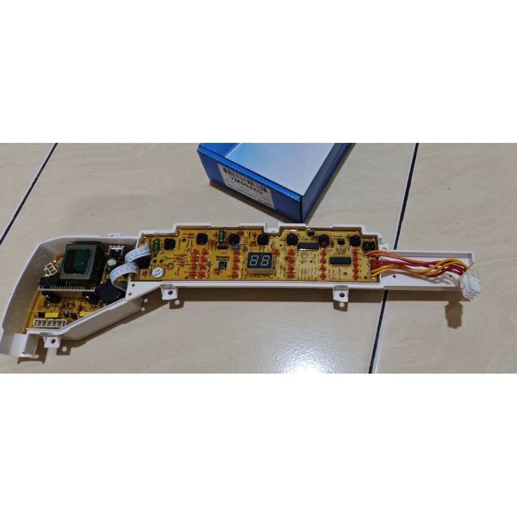 Modul PCB Mesin Cuci Sanyo Aqua Otomatis AQW 78DD 77D 98DD DD Top Load 8 Tombol 1 Tabung YM004ZQ