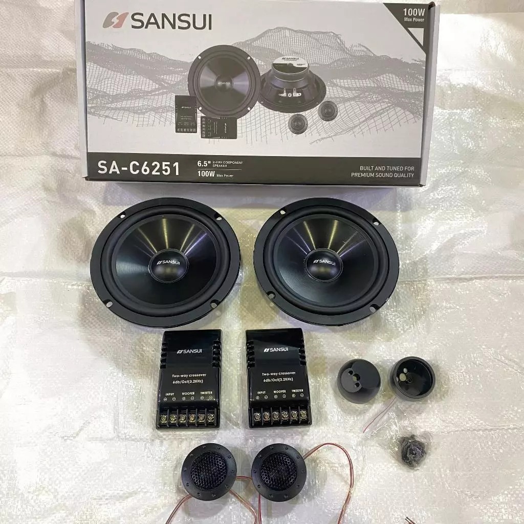 Speaker Split Sansui SA-C6251/ Speaker Component Split 2 Way Sansui