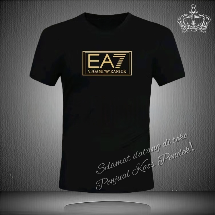 Kaos Pria Katun Combed Berkualitas - Desain Cetak Terbaru, Kaos Lengan Pendek Minimalis Slim Fit, Fa