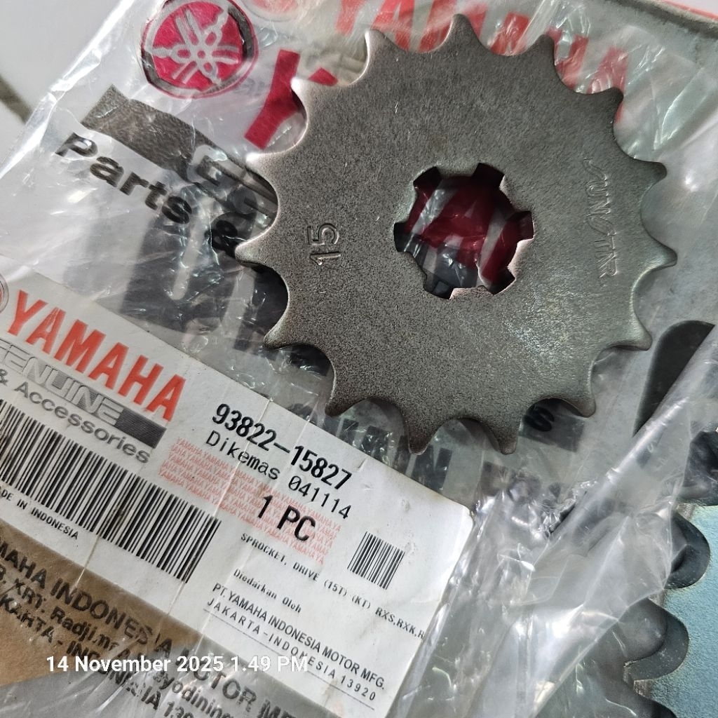 Gir set RX king,RXS,RX100 428-15T/428-38T. 4ST-WE01A-90