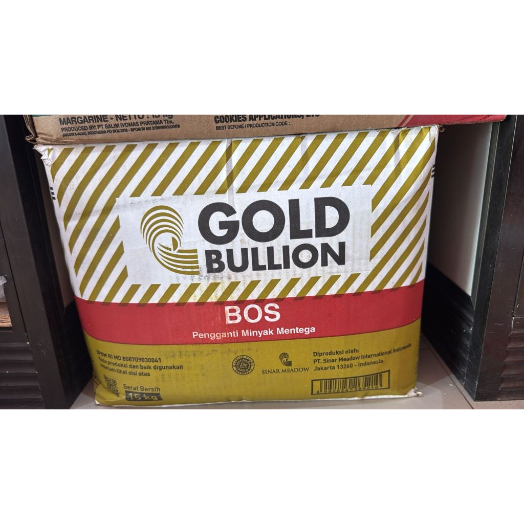 BOS Gold Bullion REPACK 500GRAM. BOS MERK GOLD BULLION REPACK 500GRAM