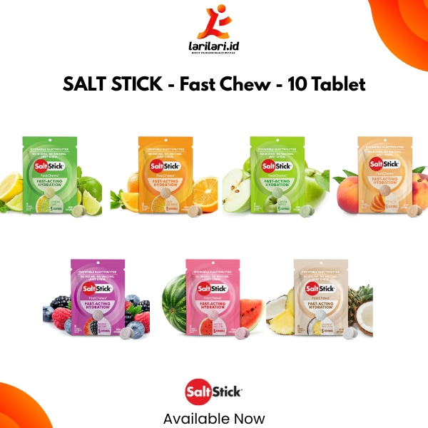 SALT STICK - Fast Chews 10 Tablet Salt Stick Electrolyte