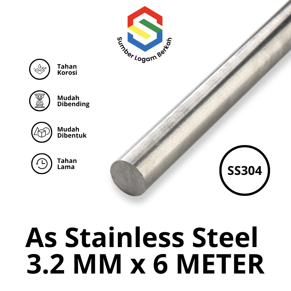 as 3.2 mm stainless steel 304