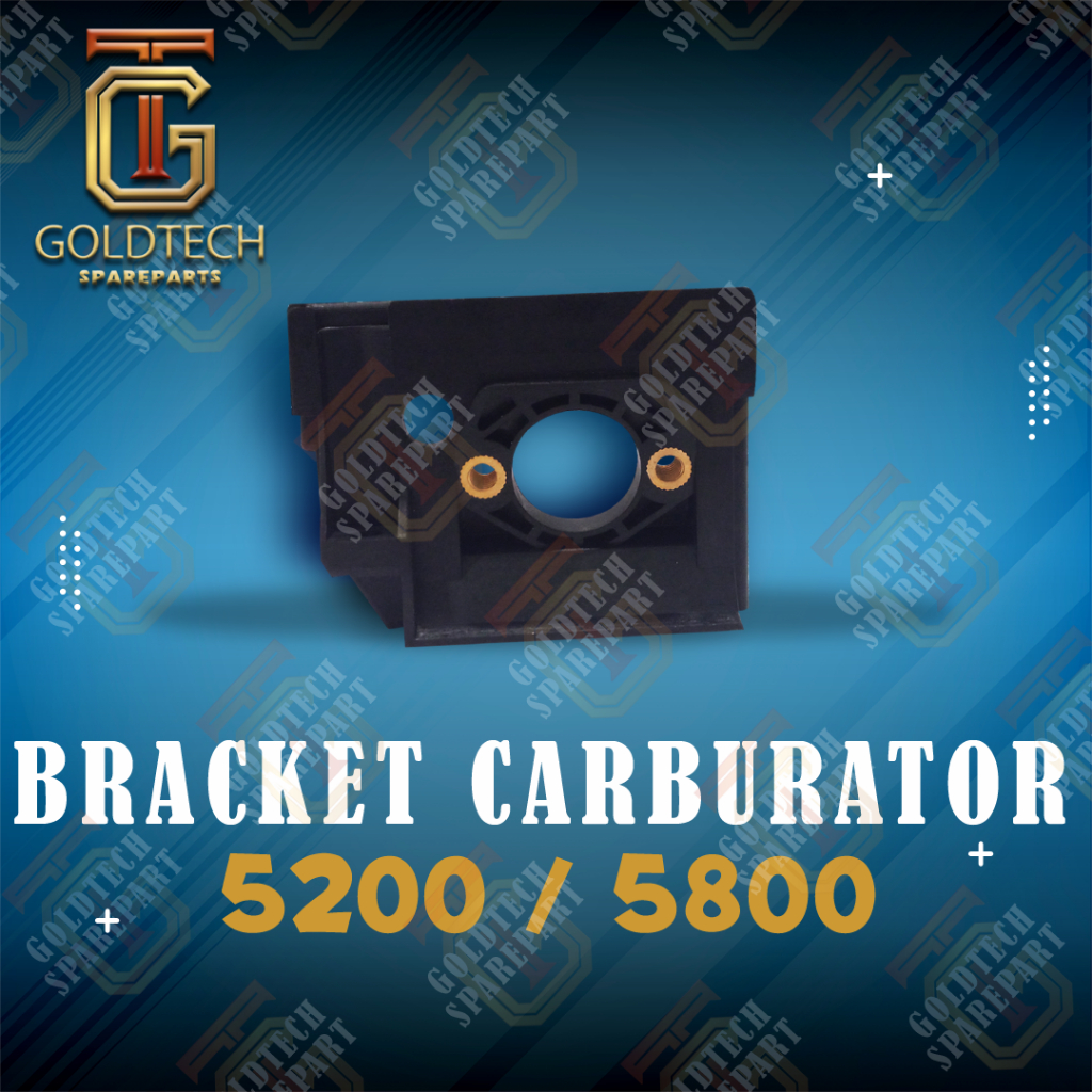 {GT } Bracket Carburator 5200 5800 Nixon Sparepart Chiansaw Senso Sinso Mesin Gergaji Pohon Goldtech