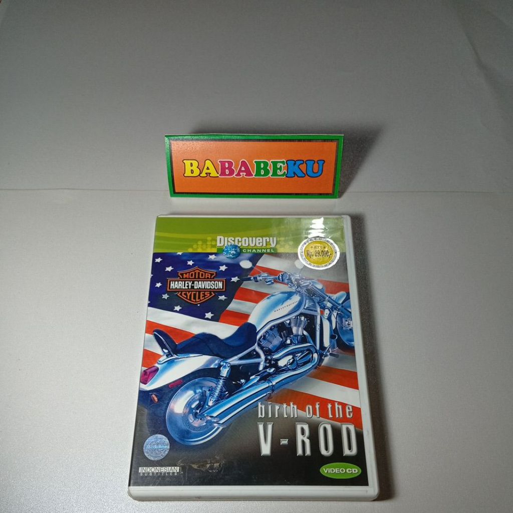 VCD ORIGINAL DISCOVERY CHANNEL BIRTH OF THE V-ROD