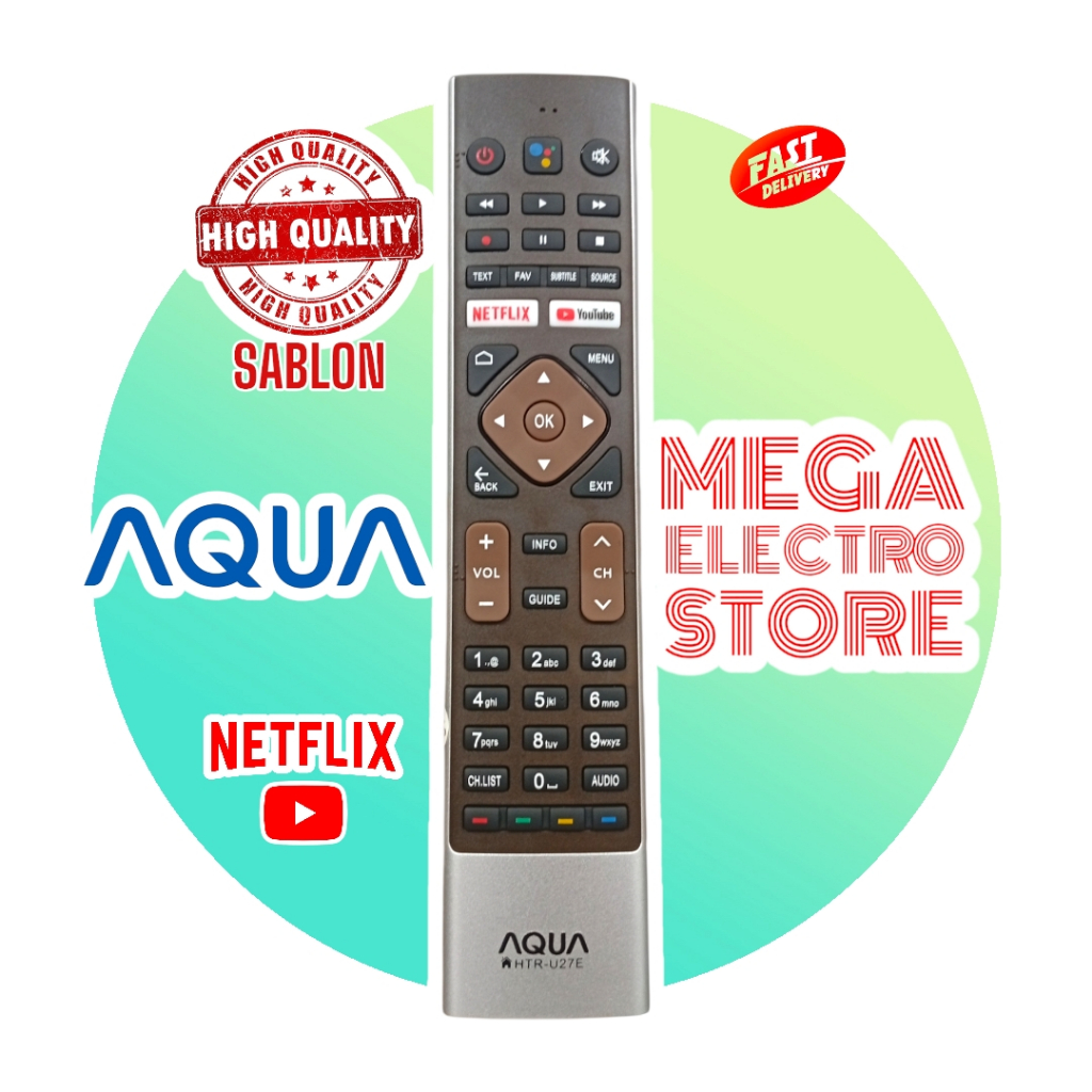 REMOTE TV AQUA SMART ANDROID