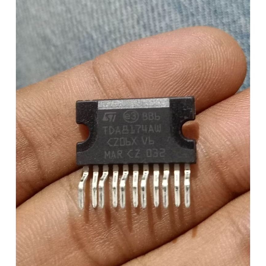 IC VERTIKAL TDA8174 ORIGINAL CABUTAN DARI TV