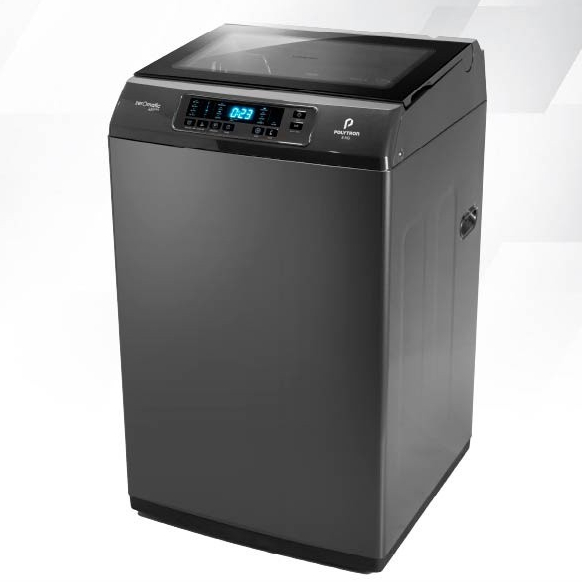 POLYTRON MESIN CUCI TOP LOADING ZEROMATIC LAGUNA 9KG PAW-9028Y