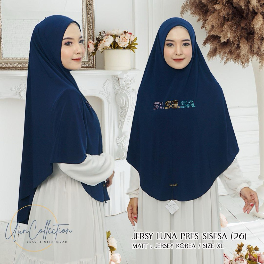 hijab uun press +size:xl+tersedia pilihan warna
