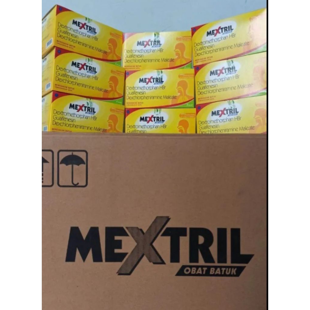 mextril obat batuk per karton isi 48 pack