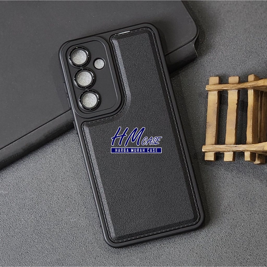 Samsung S24 Fe Samsung S24 Samsung S24 Plus Samsung S24 Ultra Case Pro Leather Black Samsung S24 Fe 