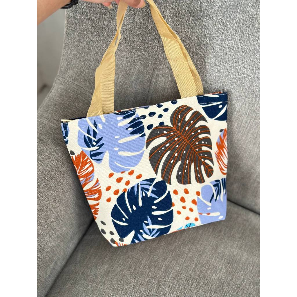 Tote Bag Kanvas Simple|Tas Selempang Wanita Kekinian|Sling Bag Import Premium|Mini Sling Bag Wanita