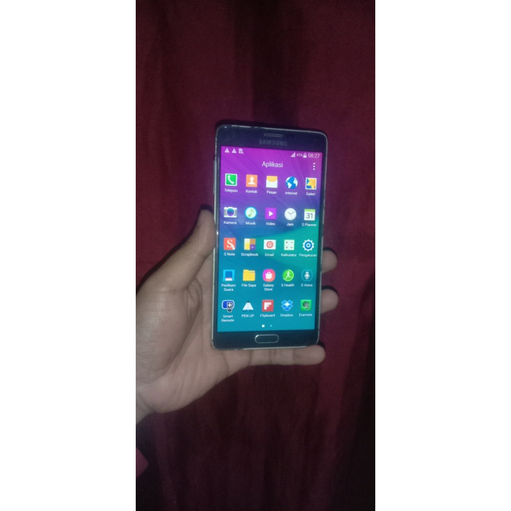 samsung galaxy note 4 n910h second layak pakai