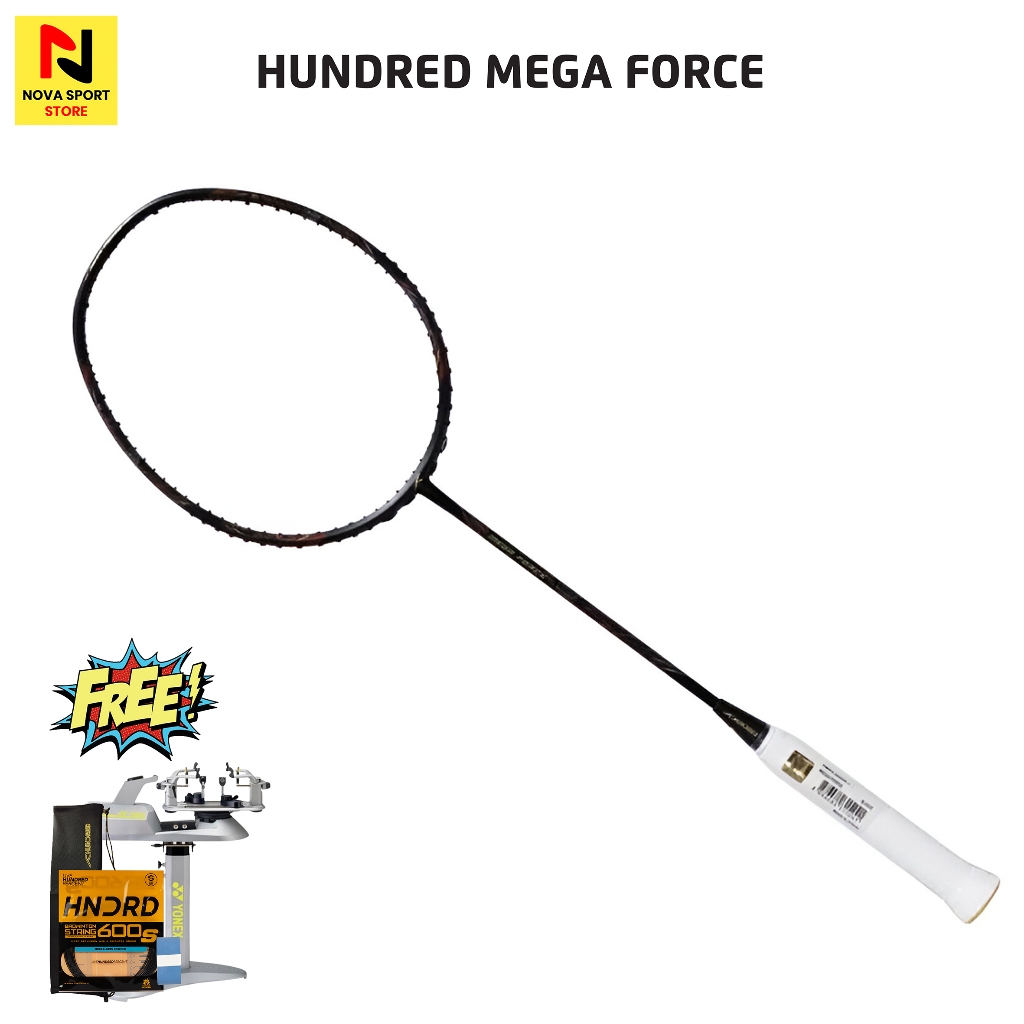 Hundred Raket Badminton Mega Force