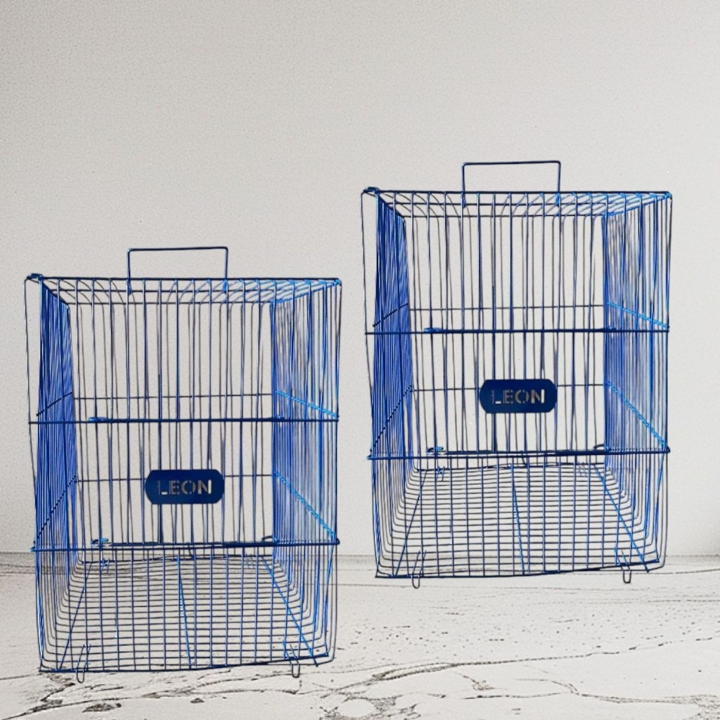 KANDANG UNTULAN KOTAK BESI UNTUK  LOVEBIRD/KENARI/HAMTER/LANDAK BESI DLL