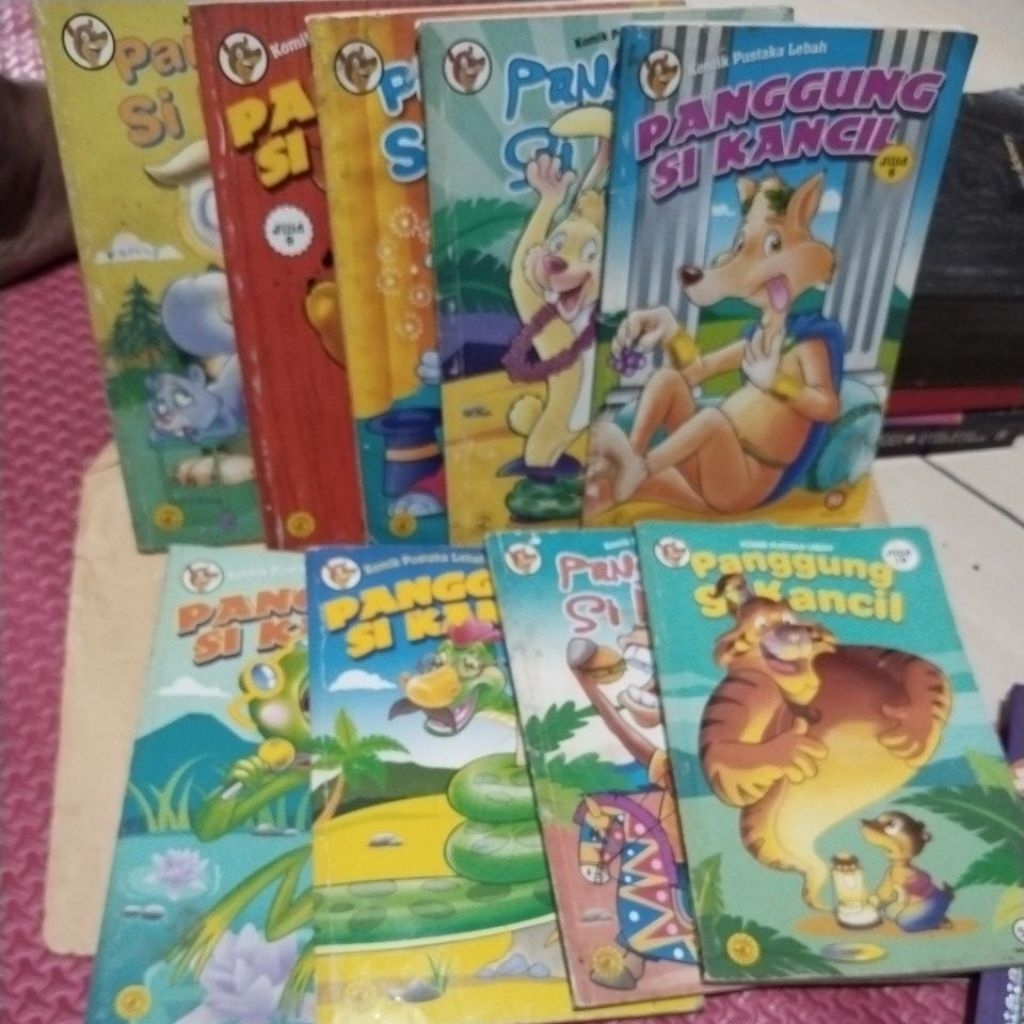 KOMIK PUSTAKA LEBAH SI KANCIL