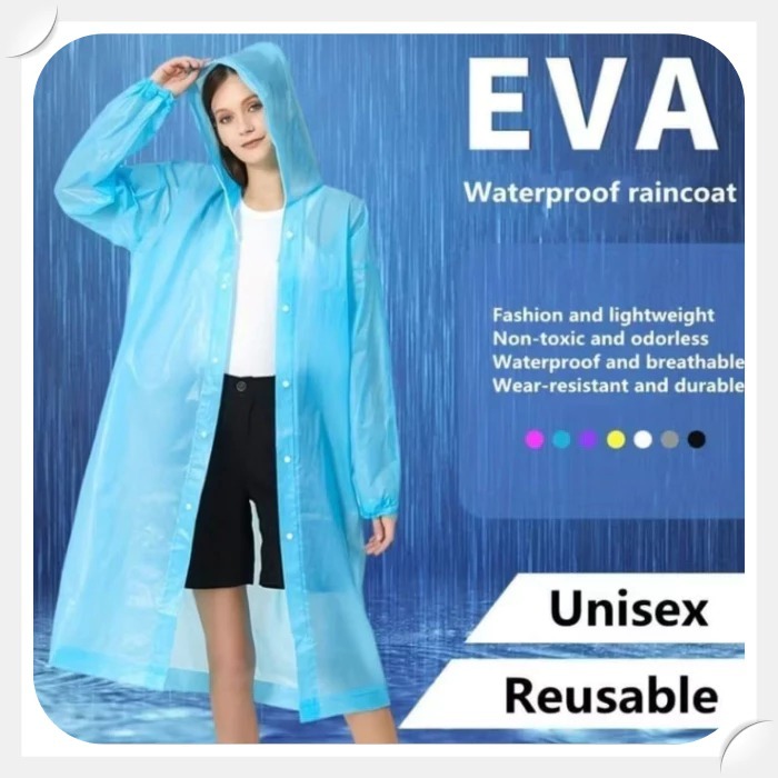 EVA jas hujan jas hujan dewasa jas hujan New eva jas hujan