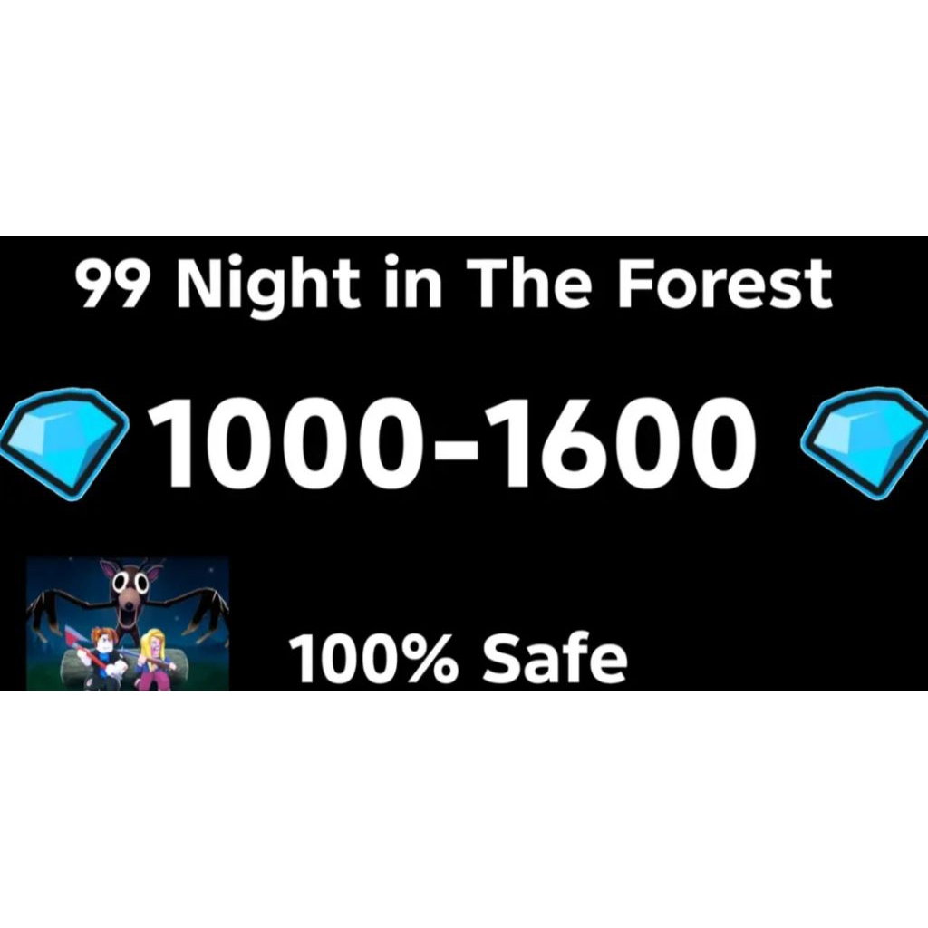 Akun 99 Night in The Forest 1000-1600 Diamonds