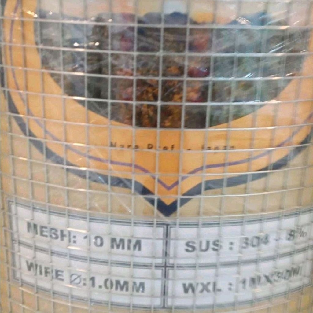 kawat loket 10mm x 10mm x 1mm Stainless SS304 permeter