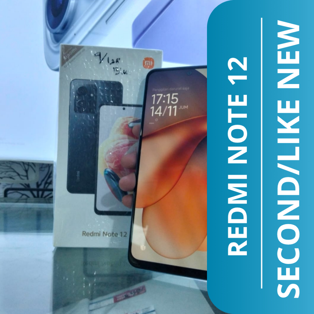 HP SECOND REDMI NOTE 12 4/128GB / REDMI NOTE 12 HP SECOND