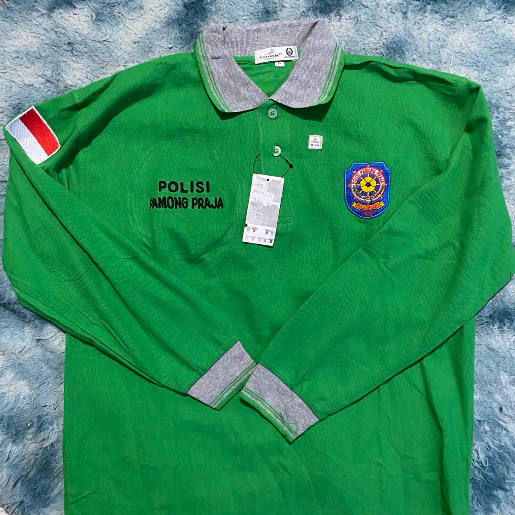 KAOS POLO POL PP/KAOS POLO POL PP FULL BORDIR/KAOS POLO CUSTOM BORDIR/KAOS POLO POL PP LENGAN PAJANG