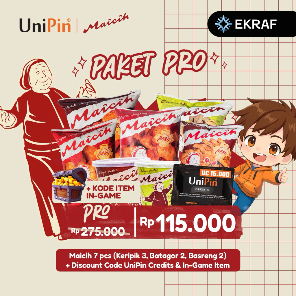 Proplayer Bundle Maicih x Unipin