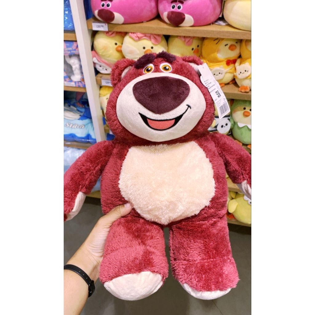 MINISO  LOTSO boneka large size 12inch , boneka lotso
