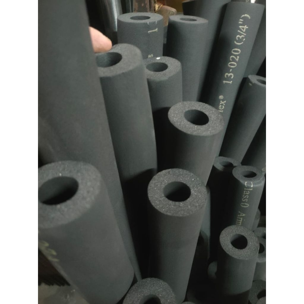 pipa busa Armaflex 1/2" tebal 19 mm × panjang 2 meter (pembungkus pipa ac)