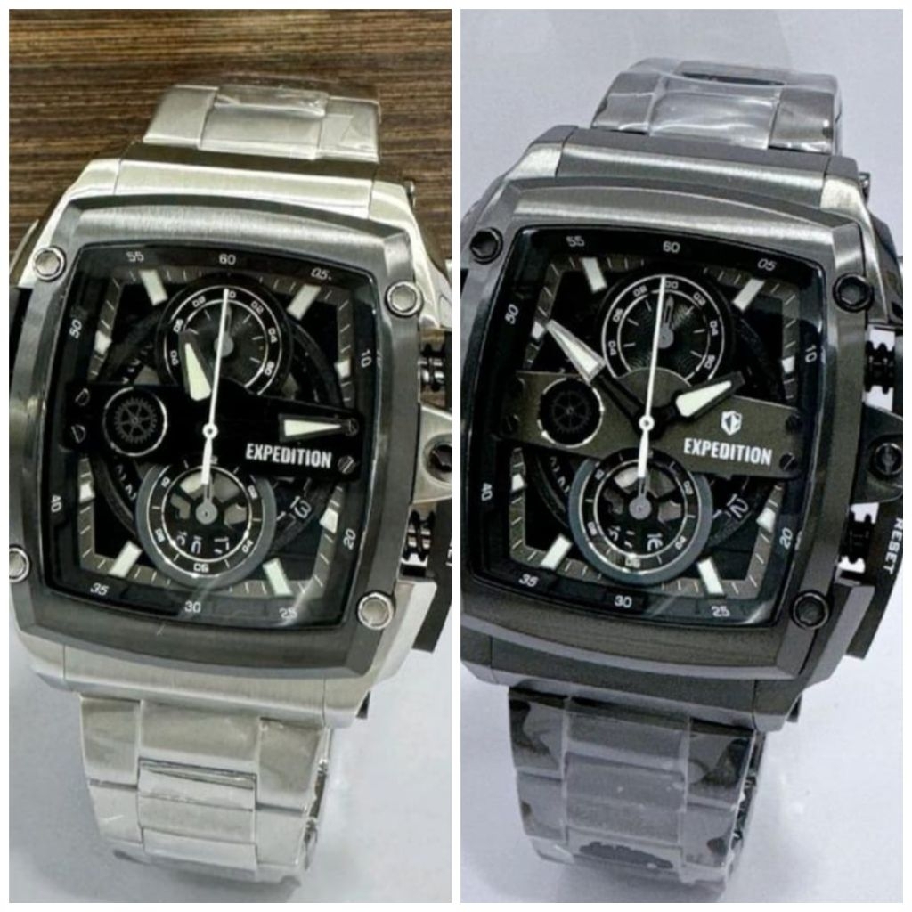 JAM TANGAN PRIA EXPEDITION EXP 3008/E3008MC/ E3008 RANTAI (ORIGINAL)