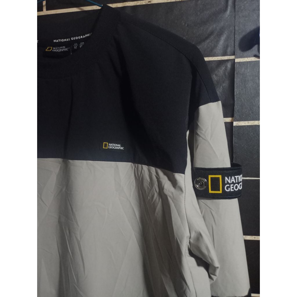 Jaket crewneck Natgeo Softshell original