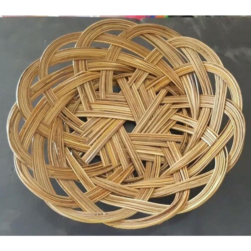 Piring Lidi Anyaman/Piring Anyaman Lidi/Piring Serbaguan