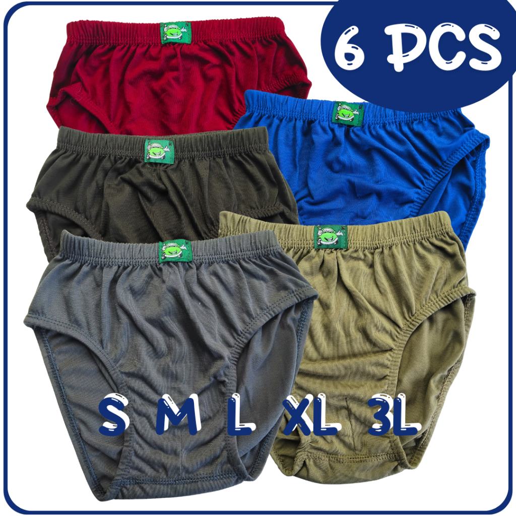 6 Pcs Celana Dalam Anak LABEL Celana Dalam Anak Laki Laki - Random Warna OEMAH DALEMAN99